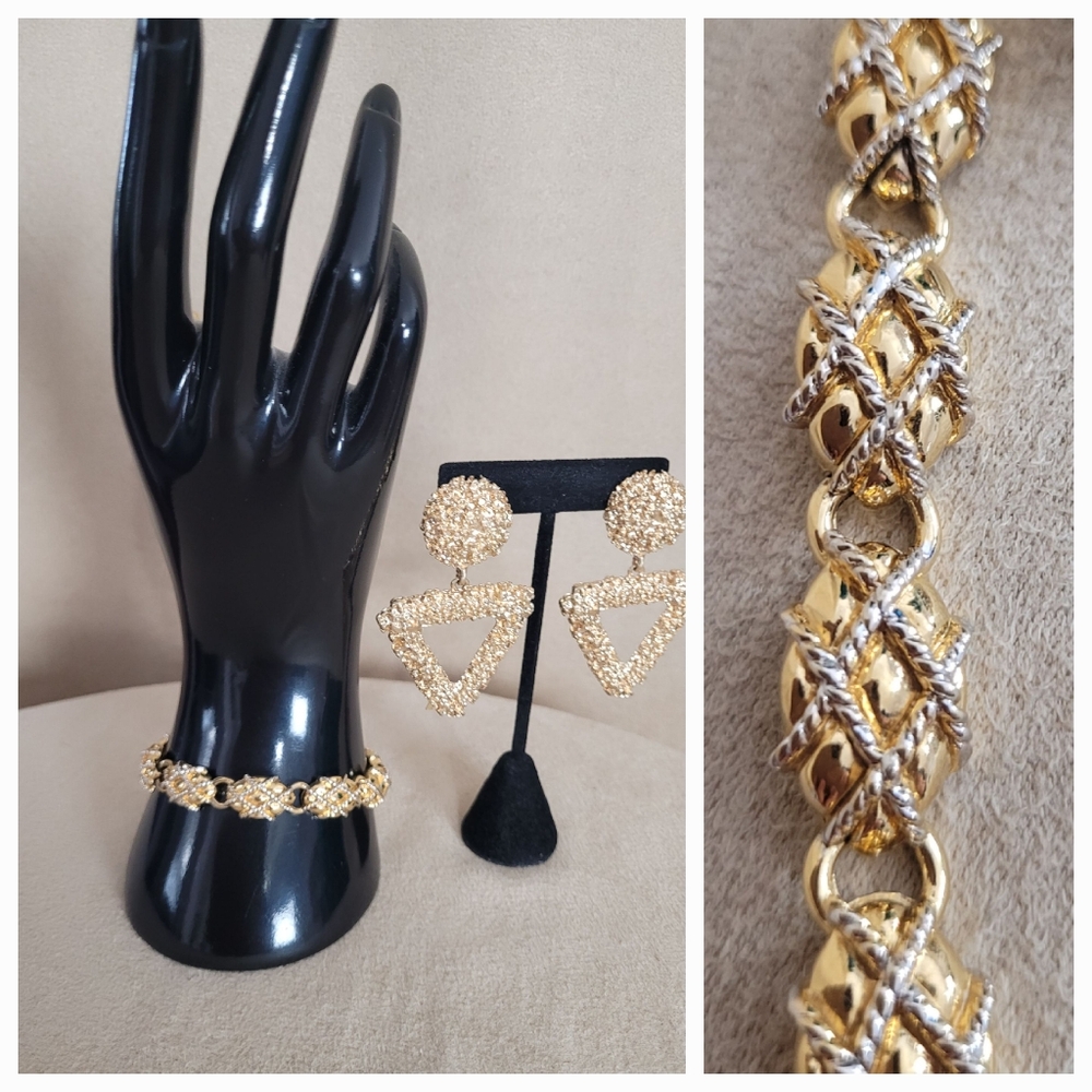 NINA Ricci Bracelet + Earrings